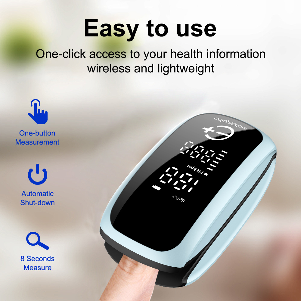 Oxímetro de Pulso Digital com  - Pulse Oximeter Fingertip Rechargeable avaliação e preço
